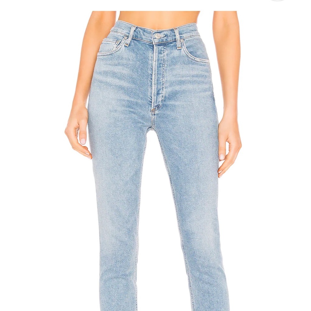 Agolde Nico High Rise Slim Fit in Embark size 28